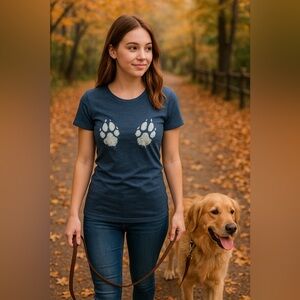 Paw Print T-Shirt